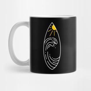 Wave Under The Sun Mug